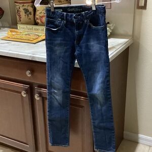 GAP Kids Dark Blue Jeans. Adjustable Waist
